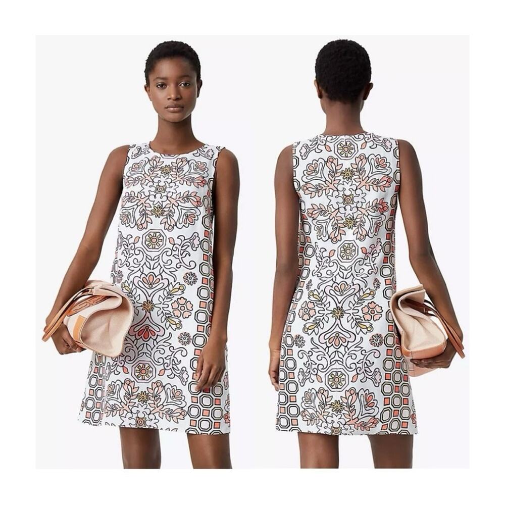 Tory Burch Hicks Garden Party Linen Dress
